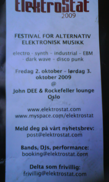 ElektroStat 2009